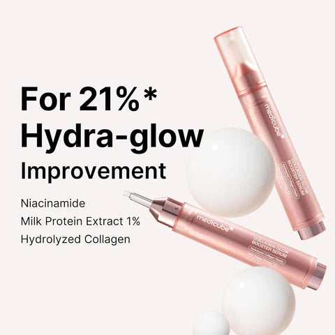 Medicube Collagen Glow Booster Serum 15ml – Firming, Hydrating, and Brightening Skincare
