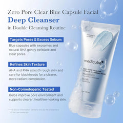Medicube Zero Pore Clear Capsule Cleansing Foam 120g