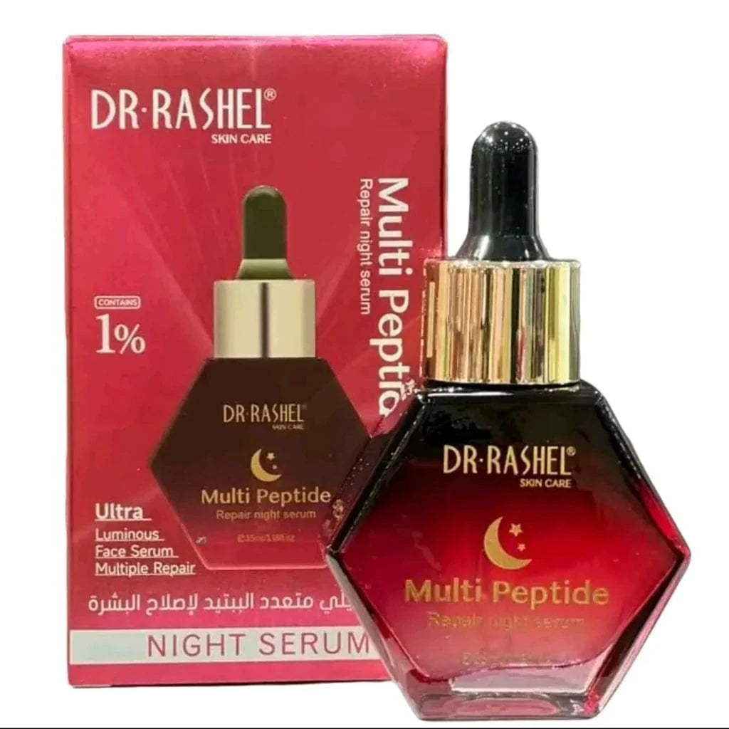 Dr Rashel Multi Peptide Night Serum 2% – Anti-Aging, Hydrating & Firming – 35ml