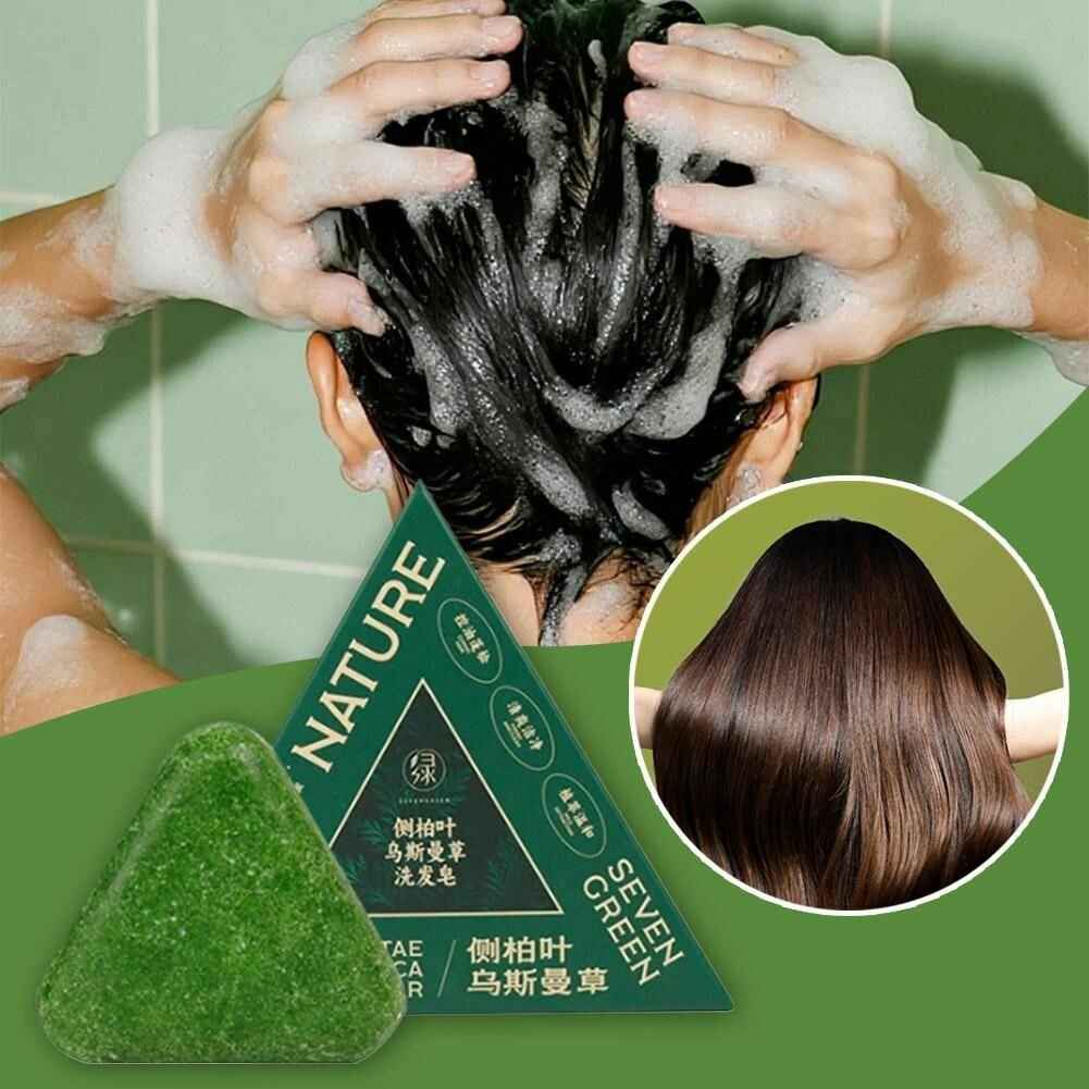 Seven Green Shampoo Bar | Natural Hair Care & Gentle Cleansing