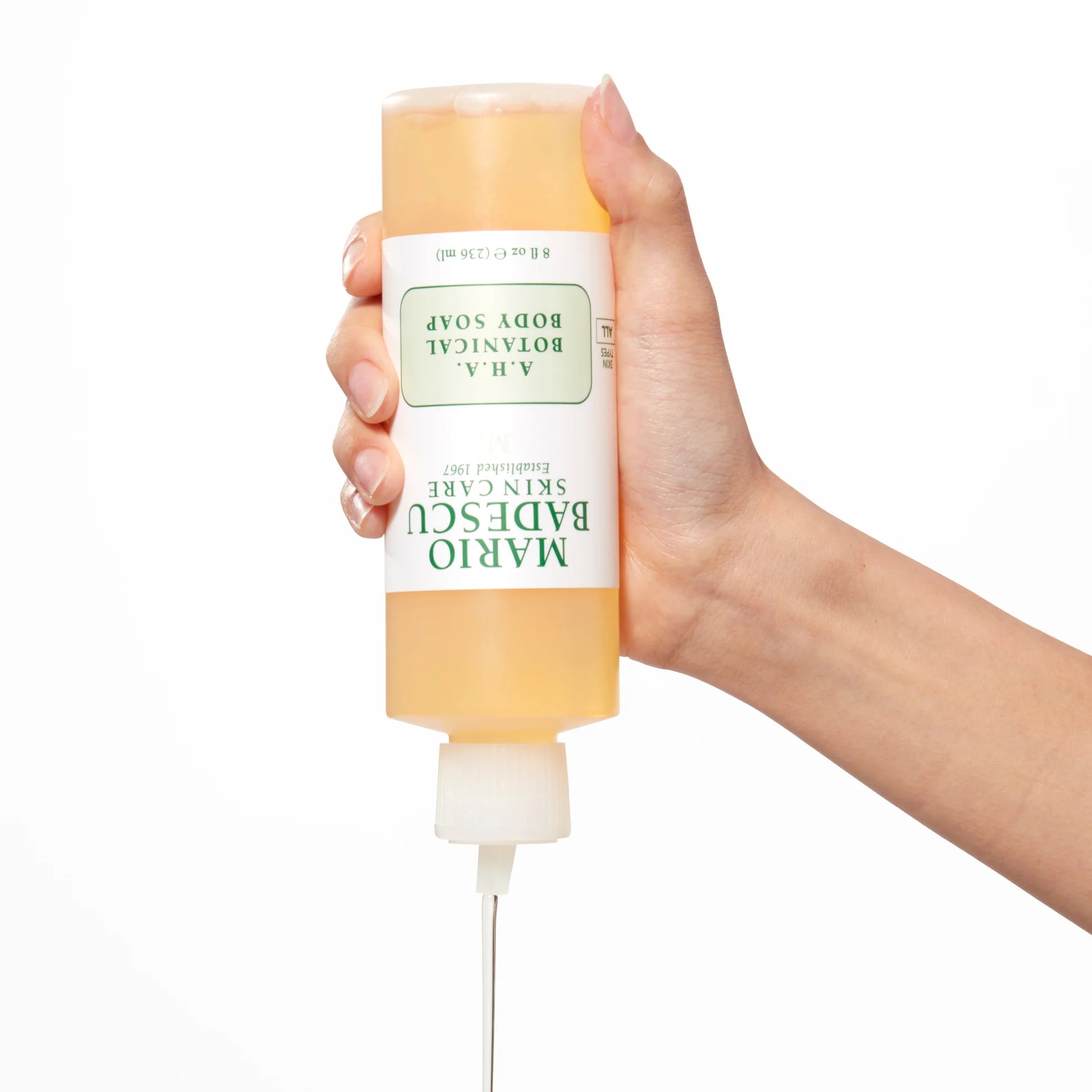 Mario Badescu A.H.A. Botanical Body Soap 236ML – Exfoliating & Brightening Body Cleanser