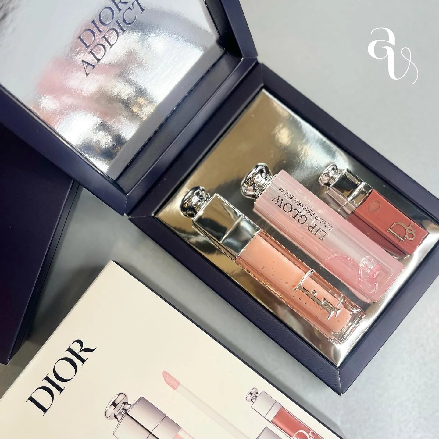 Dior Addict Lip Essentials 3pc Set + Gift Box | Lip Glow