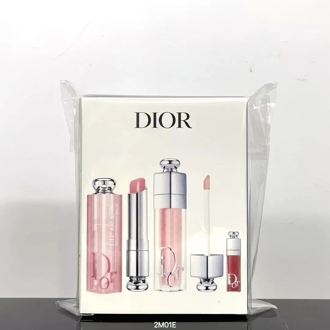 Dior Addict Lip Essentials 3pc Set + Gift Box | Lip Glow