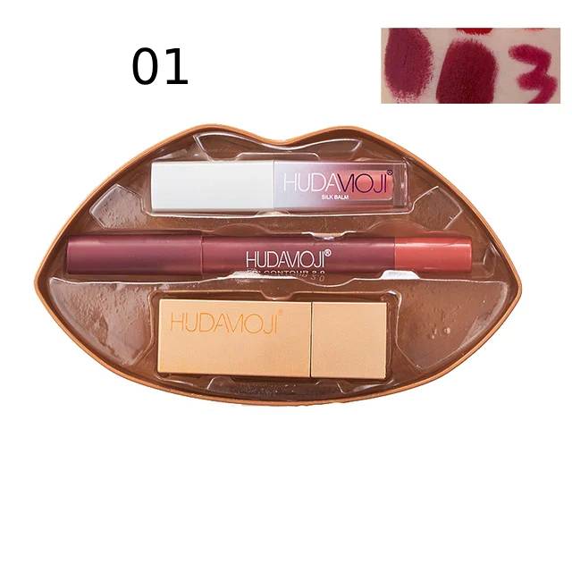 Hudamoji 3in1 Lip Set