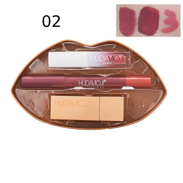 Hudamoji 3in1 Lip Set