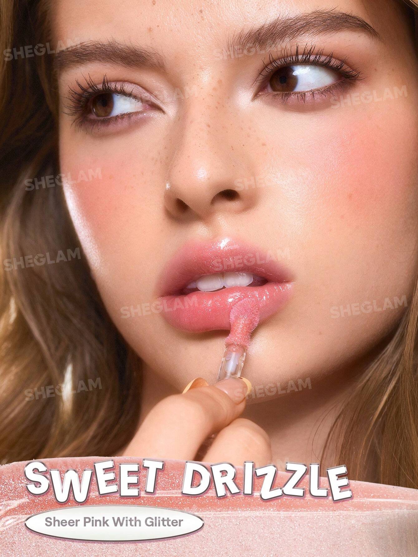 SHEGLAM Glass Lock Air Gloss 3.4ml | High-Shine Lip Gloss