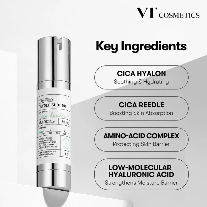 VT Reedle Shot 100 50ml – Skin Renewal & Brightening Serum
